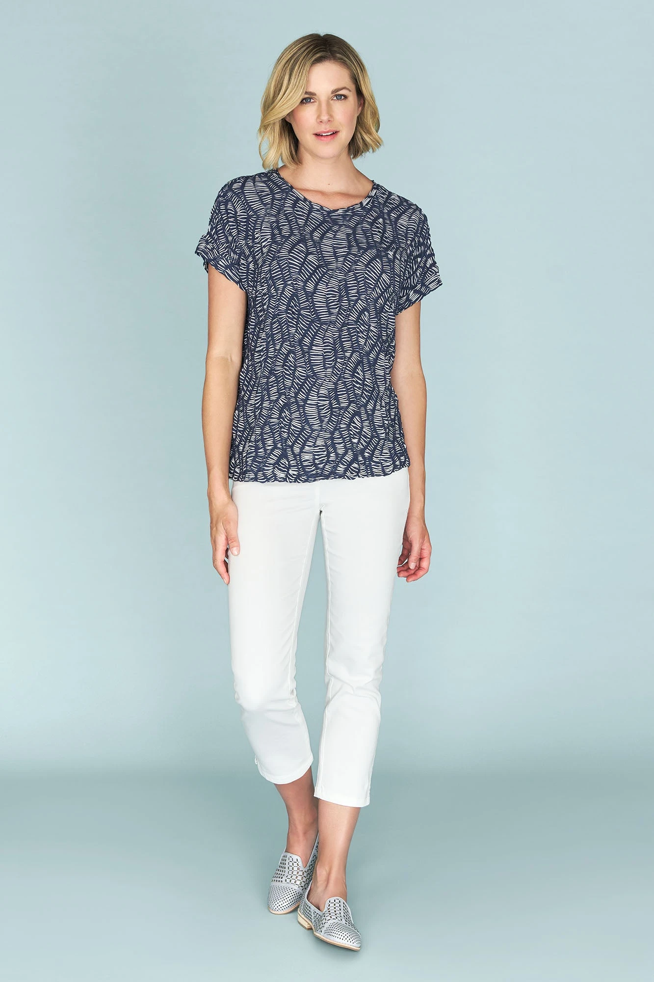 Textured T-Shirt 4 Textured T-Shirt - Image 2