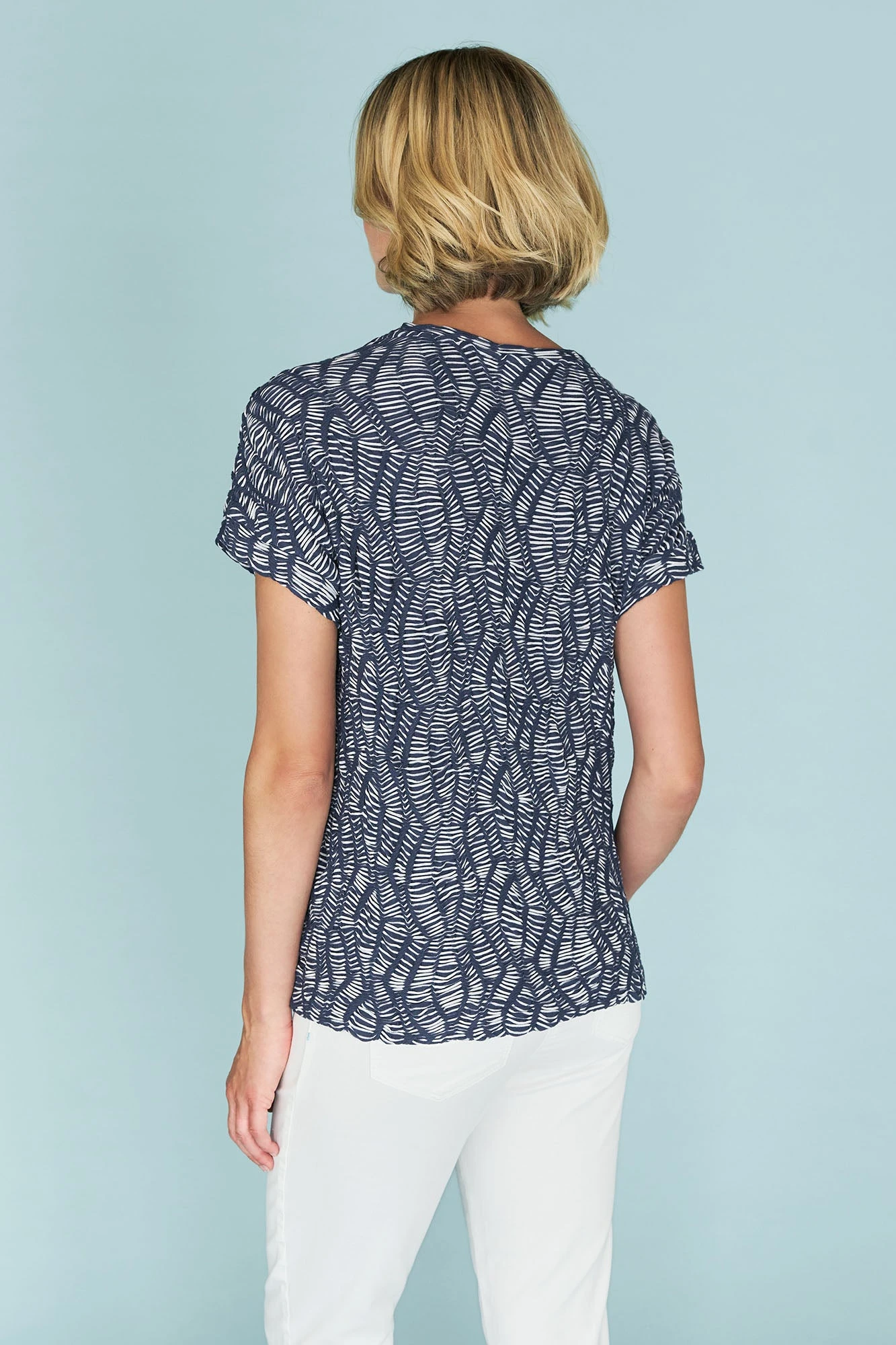 Textured T-Shirt 6 Textured T-Shirt - Image 4