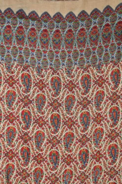 Paisley Wool Blend Scarf -Blue Illusion Paisleywoolblendscarf08.053246