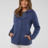 Quilted Ponte Jacket -Blue Illusion QUILTEDPONTEJACKET.246419edited