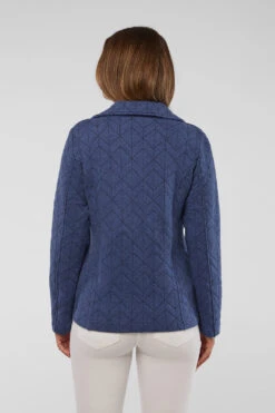 Quilted Ponte Jacket 10 Quilted Ponte Jacket -Blue Illusion QUILTEDPONTEJACKET.246430edited