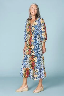 Vintage Floral Dress