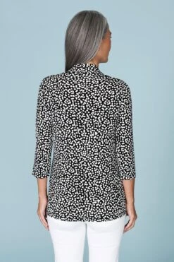 V Neck Swing Jersey Top -Blue Illusion RB VNECKSWINGJERSEYTOP2939edit