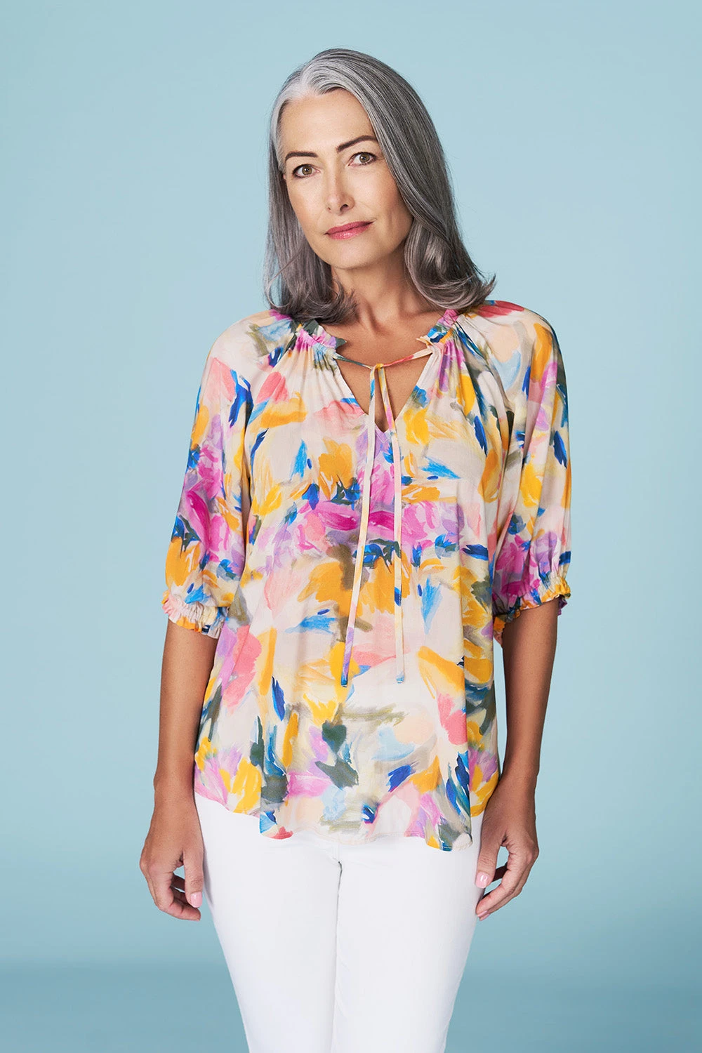 Parisian Floral Blouse 5 Parisian Floral Blouse - Image 3