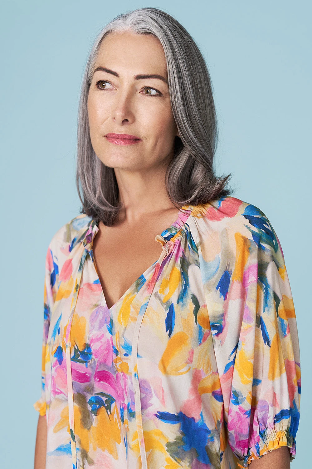 Parisian Floral Blouse 7 Parisian Floral Blouse - Image 5