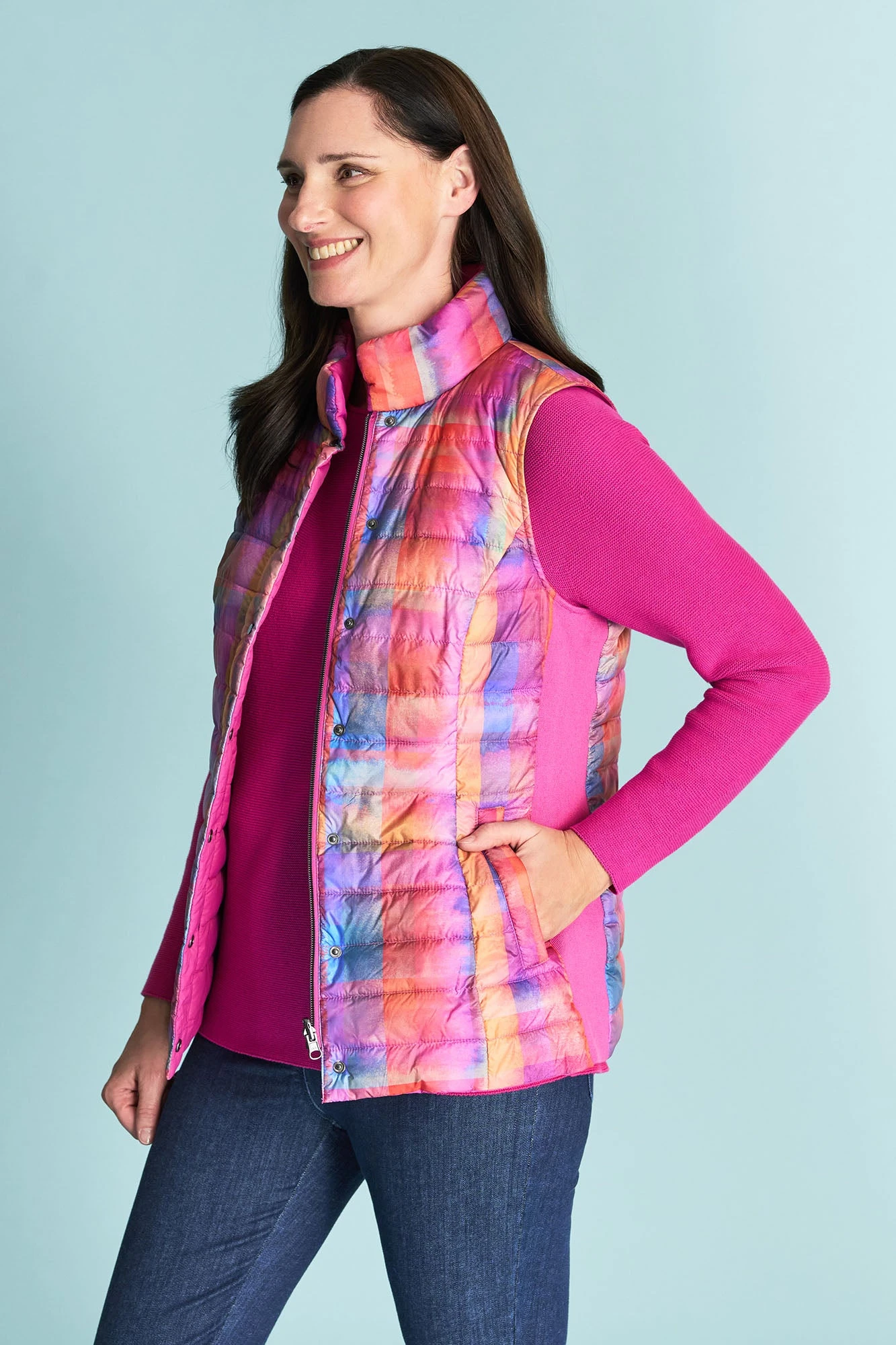 Reversible Puffer Vest 7 Reversible Puffer Vest - Image 5