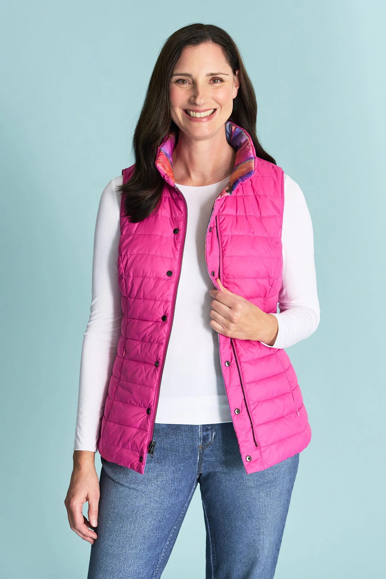 Reversible Puffer Vest 4 Reversible Puffer Vest - Image 2