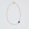 Rice Pearl Choker -Blue Illusion RICEPEARL00001