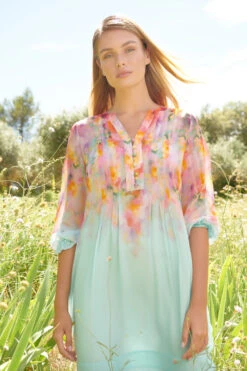 Printed Georgette Dress