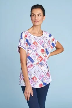 Stamps Print Top