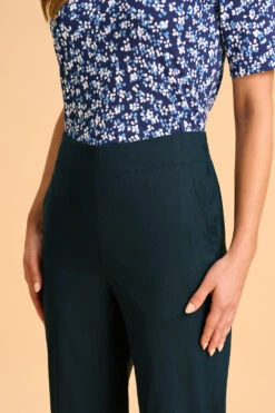 Tab Detail Tapered Pant -Blue Illusion SUMMERBASICS TABDETIALTAPEREDPANT252 2817