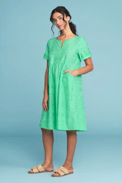 Swirl Embroidered Dress 8 Swirl Embroidered Dress -Blue Illusion SWIRLEMBROIDEREDDRESS2911edit