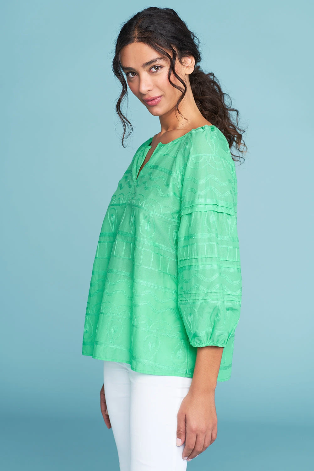 Swirl Embroidered Top 6 Swirl Embroidered Top - Image 4