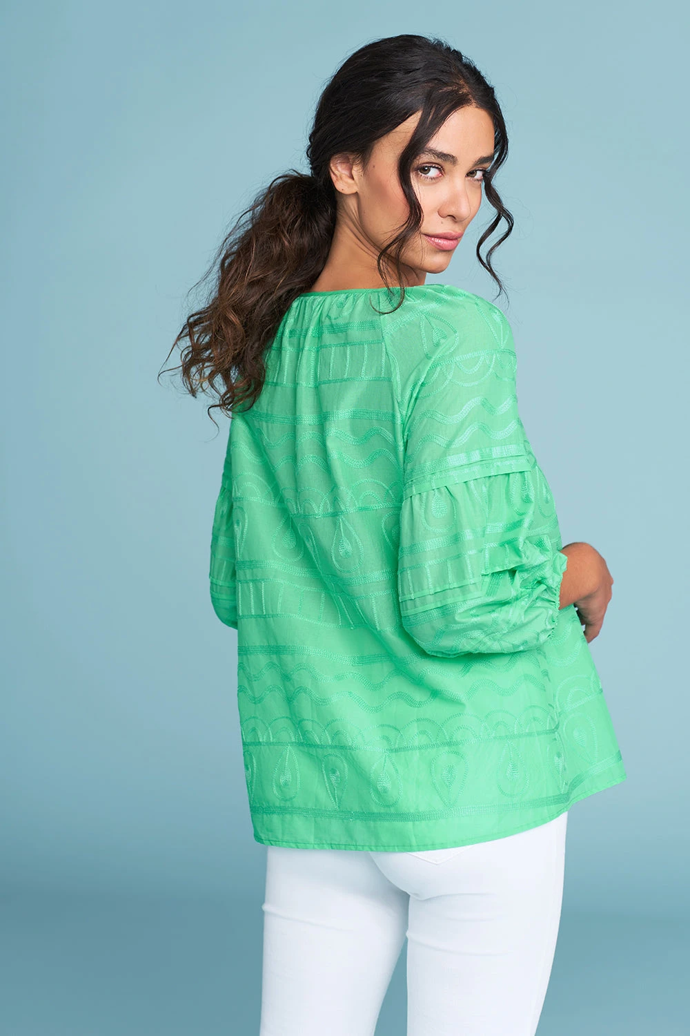 Swirl Embroidered Top 7 Swirl Embroidered Top - Image 5