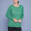 Textured Wool Jumper -Blue Illusion TEXTUREDWOOLJUMPER4205edit