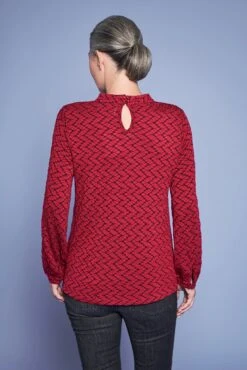 Texture Swing Top -Blue Illusion TEXTURESWINGTOP4542edit