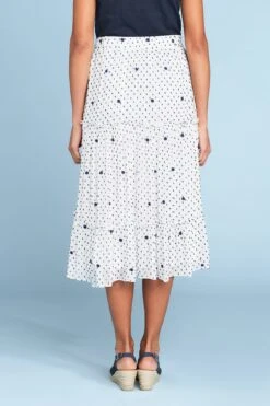 Tiered Frill Skirt -Blue Illusion TIEREDFRILLSKIRT0811edit