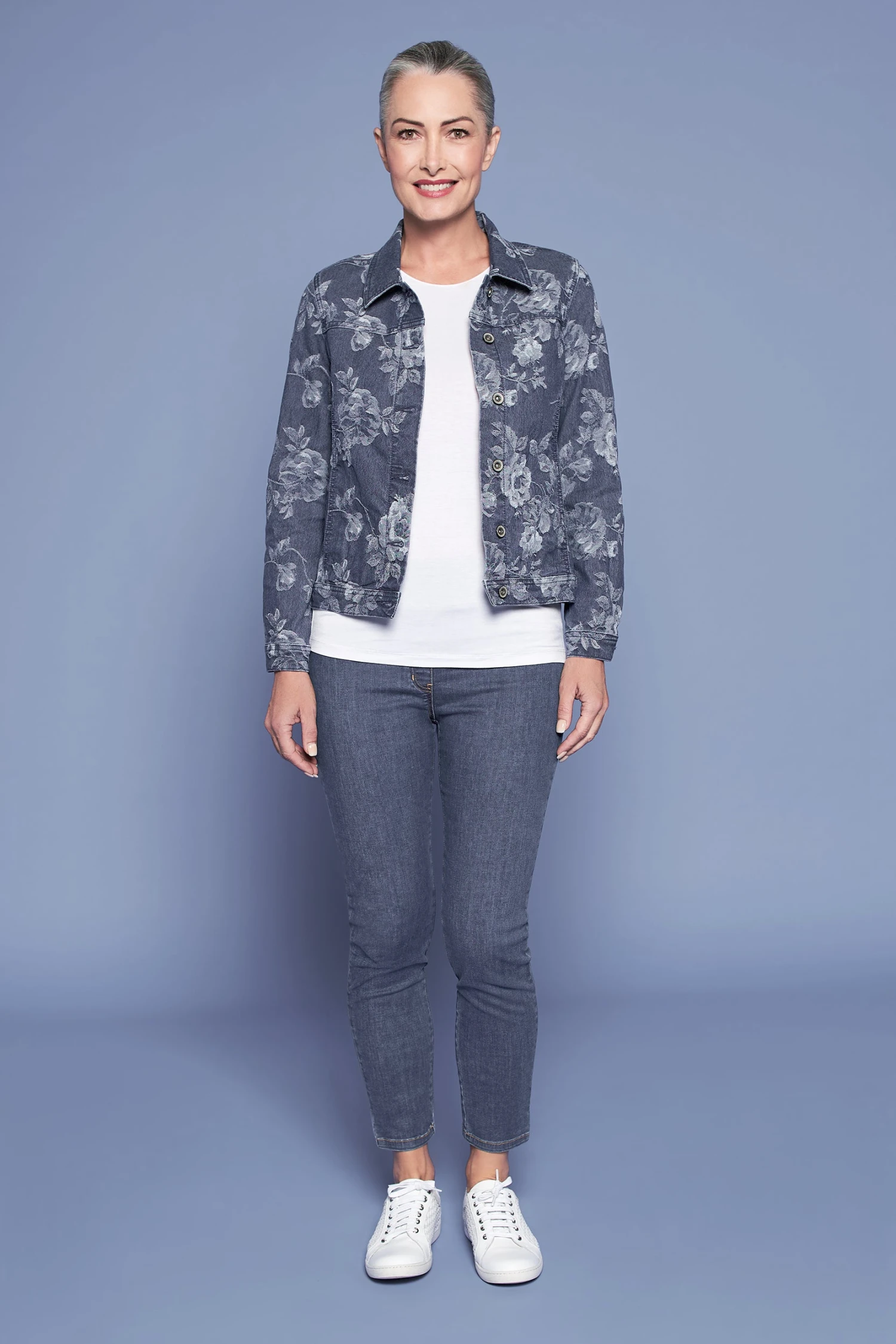 Timeless Jacquard Denim Jacket 4 Timeless Jacquard Denim Jacket - Image 2