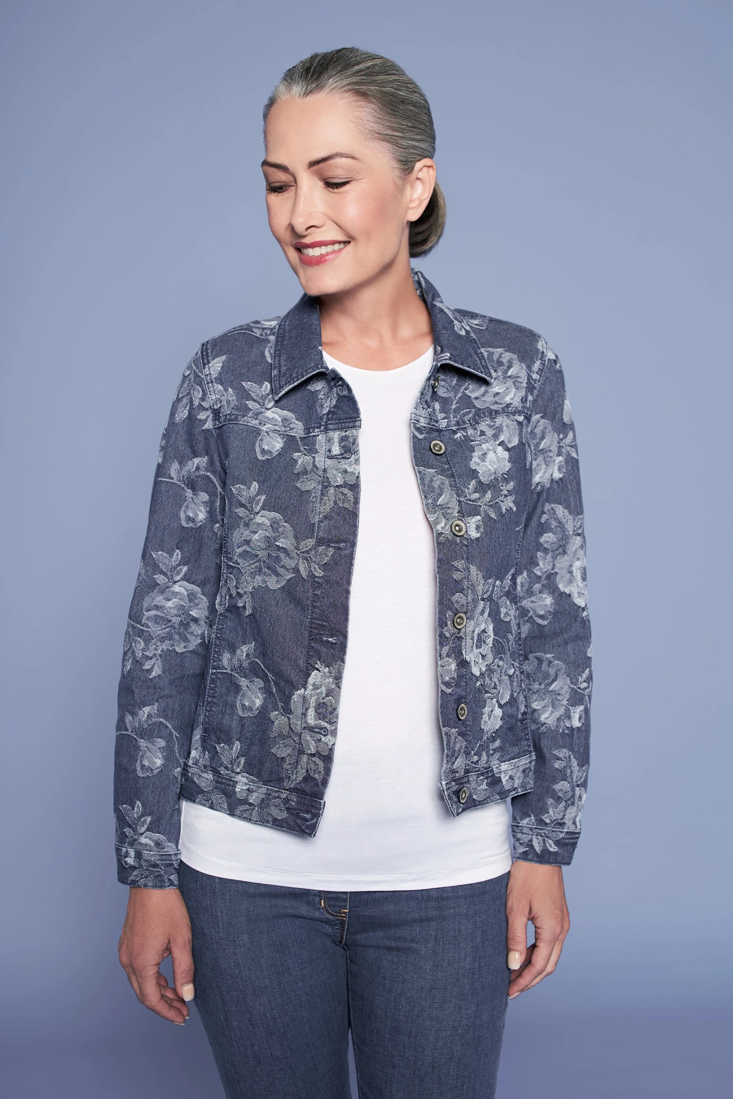 Timeless Jacquard Denim Jacket 7 Timeless Jacquard Denim Jacket - Image 5