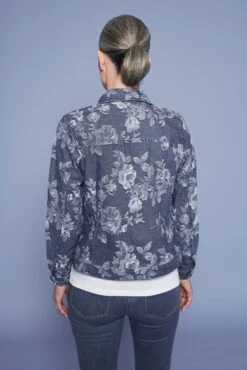 Timeless Jacquard Denim Jacket 9 Timeless Jacquard Denim Jacket -Blue Illusion TIMELESSJACQUARDDENIMJACKET4325edit