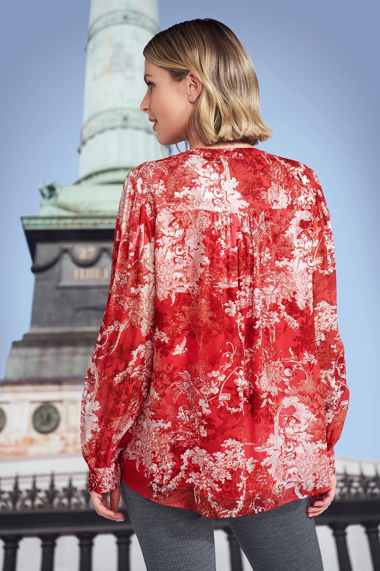 Toile De Jouy Blouse 6 Toile De Jouy Blouse - Image 4