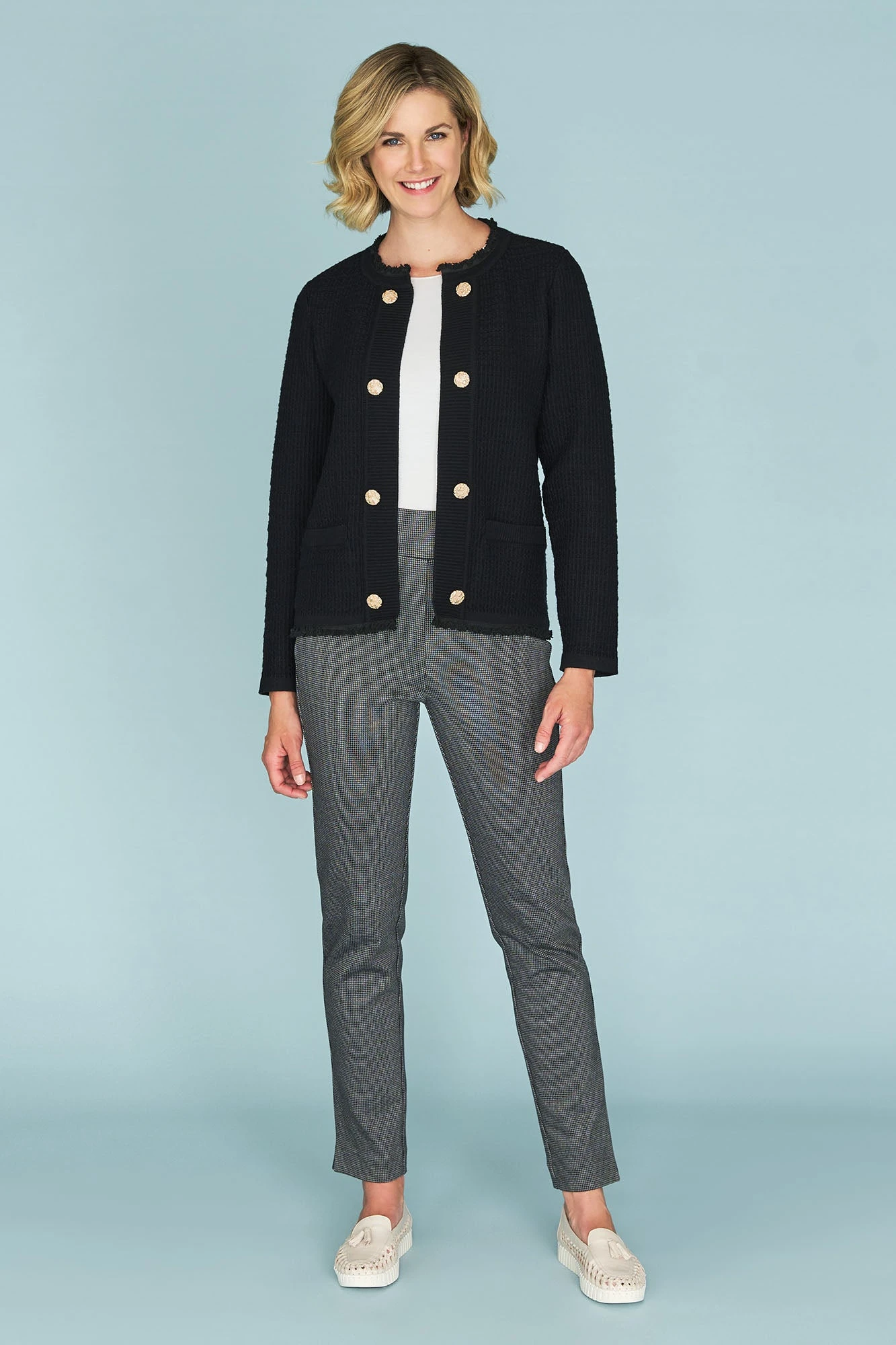 Tweed Knit Jacket 4 Tweed Knit Jacket - Image 2