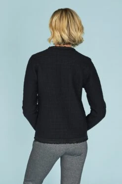 Tweed Knit Jacket 11 Tweed Knit Jacket -Blue Illusion TWEEDKNITJACKET7278edit