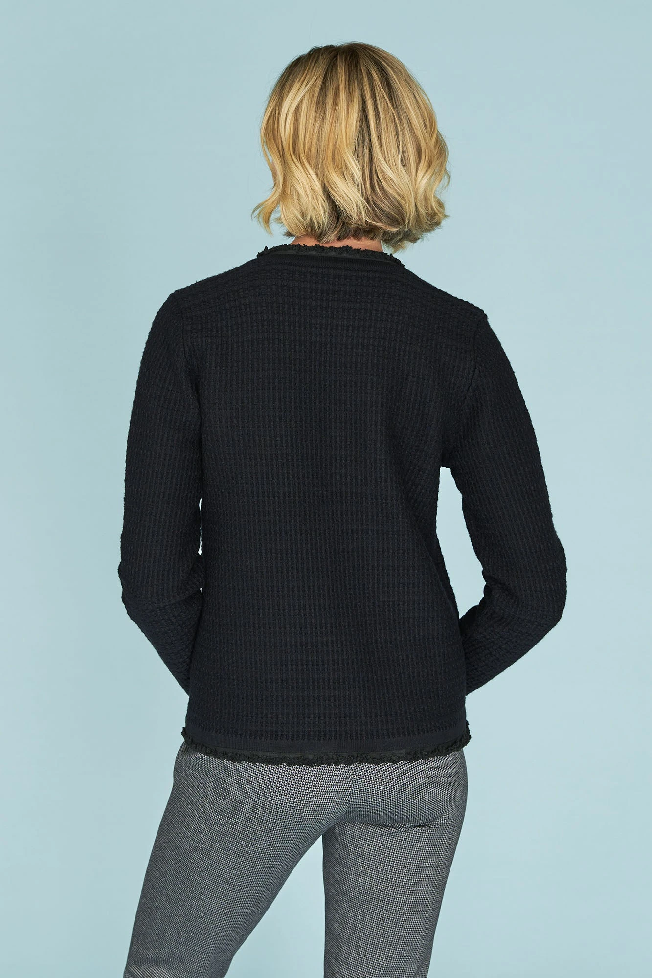 Tweed Knit Jacket 7 Tweed Knit Jacket - Image 5