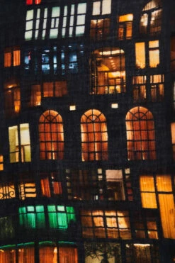 Windows Wool Scarf -Blue Illusion WINDOWWOOL200001 edit