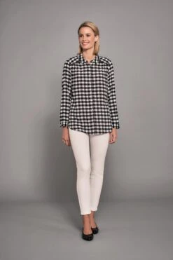 Winter Gingham Shirt -Blue Illusion WINTERGINGHAMSHIRT7309850edit