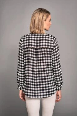 Winter Gingham Shirt -Blue Illusion WINTERGINGHAMSHIRT7309922edit