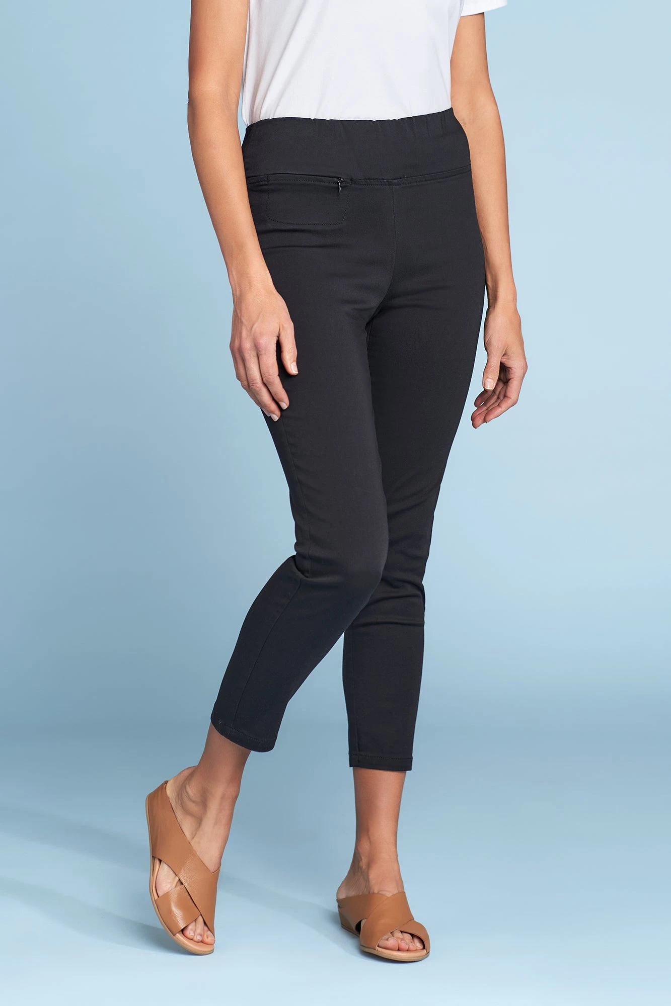 Zip Detail 7/8 Pant 4 Zip Detail 7/8 Pant - Image 2