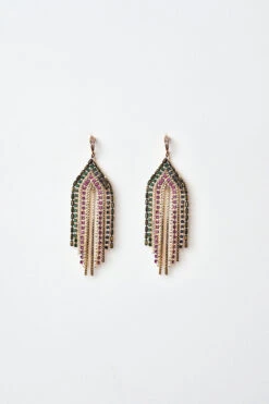 Metal Chandelier Earrings