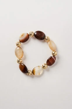 Agate Gemstone Bracelet