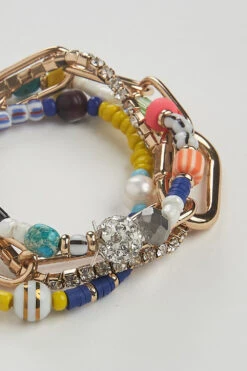 Amelie Multi Bracelet Set -Blue Illusion amelie00001 edit