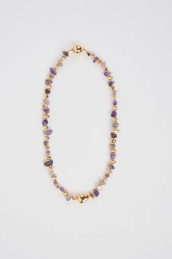 Amethyst Beaded Necklace