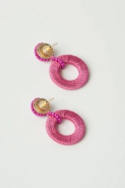 Basilie Beaded Earrings 9 Basilie Beaded Earrings -Blue Illusion basiliebeadedearrings2