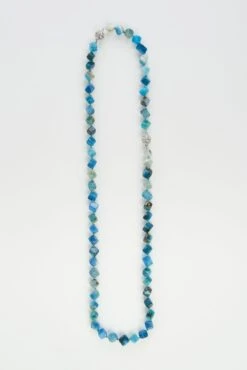 Square Stone 2 In 1 Necklace