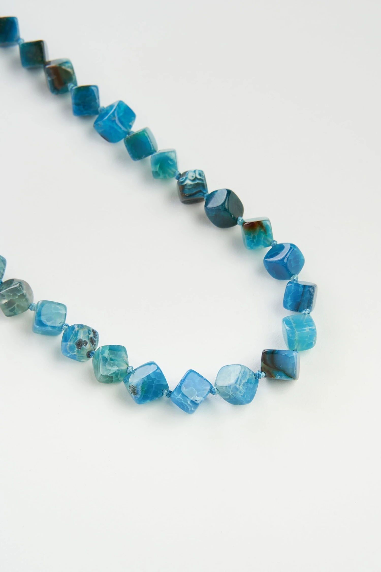 Square Stone 2 In 1 Necklace 6 Square Stone 2 In 1 Necklace - Image 4