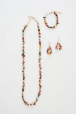 Multicolour Stone Necklace -Blue Illusion bie com13.101213 a7b4ffce 72a5 4aa0 bcc7 e966b7e56b49