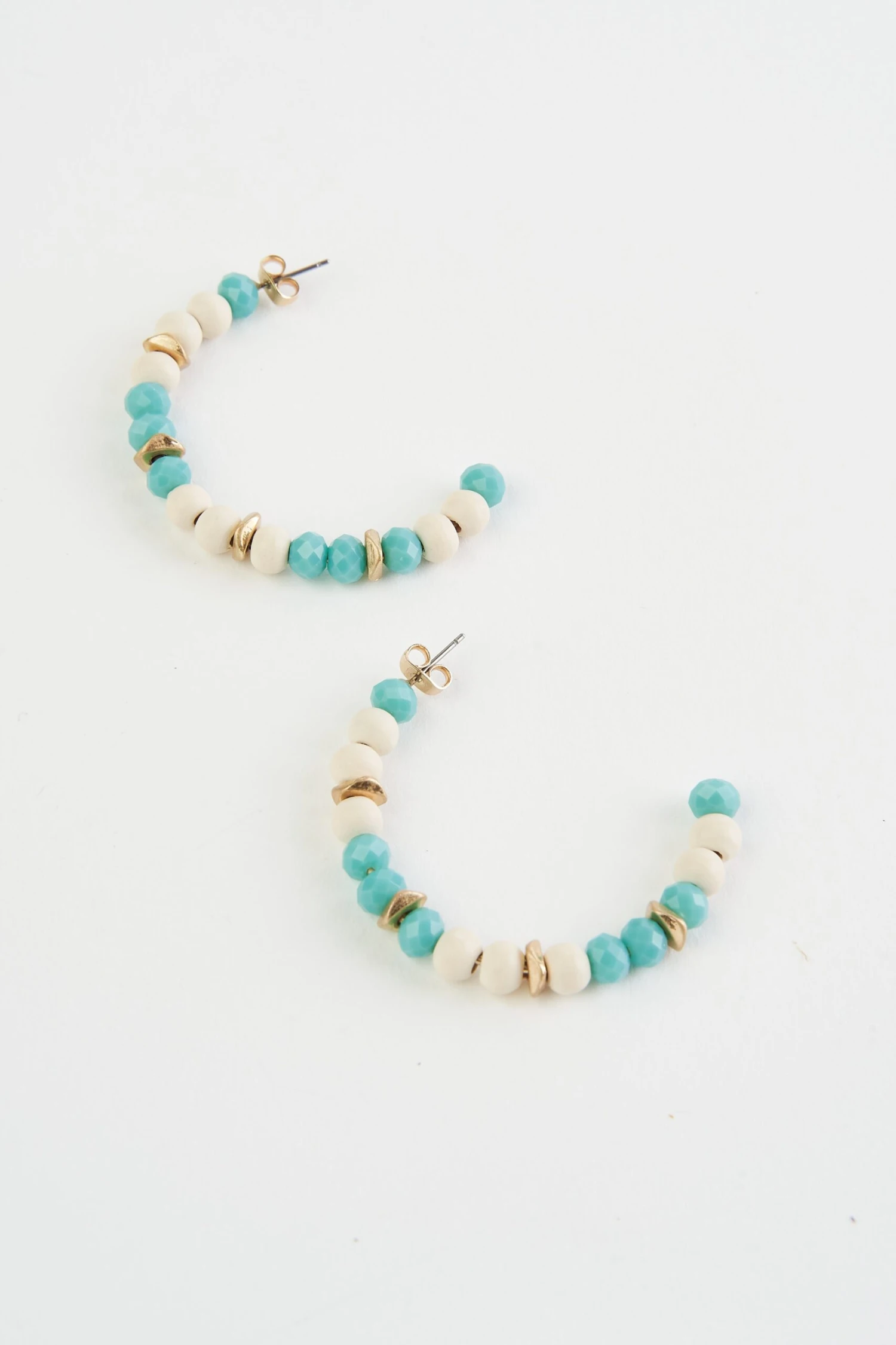 Beaded Hoop Earrings 8 Beaded Hoop Earrings - Image 6