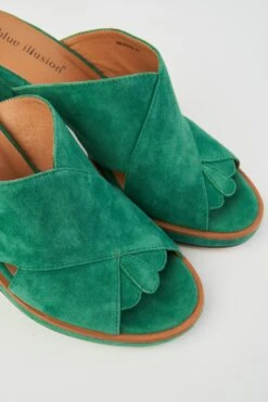 Devan Suede Heels -Blue Illusion bie com13.101351