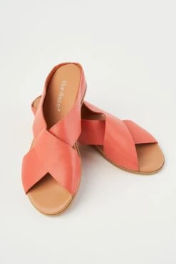 Harli Coral Cross Strap Flat 11 Harli Coral Cross Strap Flat -Blue Illusion bie com13.101373