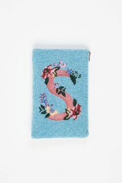 S Beaded Cosmetic Bag