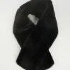 Black Faux Fur Collar