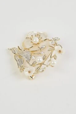 Blossom Bird Brooch -Blue Illusion blossombird00003