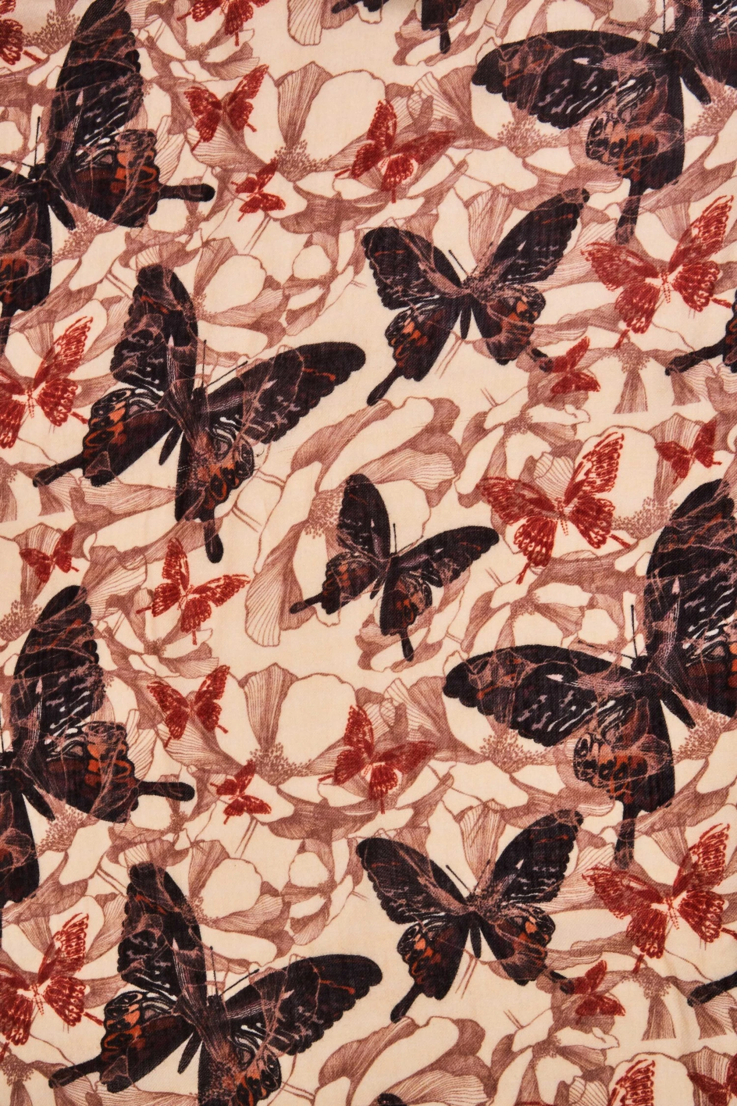 Butterfly Print Scarf 5 Butterfly Print Scarf - Image 3