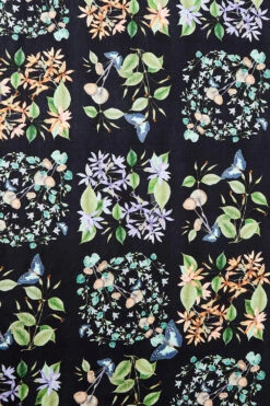 Butterfly Garden Scarf -Blue Illusion butterflygardenscarf3201 edit