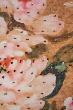 Butterfly Jewelled Scarf -Blue Illusion butterflyjewelled00001