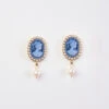 Cameo Earring 2 Cameo Earring -Blue Illusion cameoearring00002 2